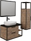 Grossman Мебель для ванной Лофт 90 GR-3015 подвесная веллингтон/черный – фотография-13